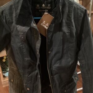 Barbour Convoy Tartan Waxed Jacket  US size 10